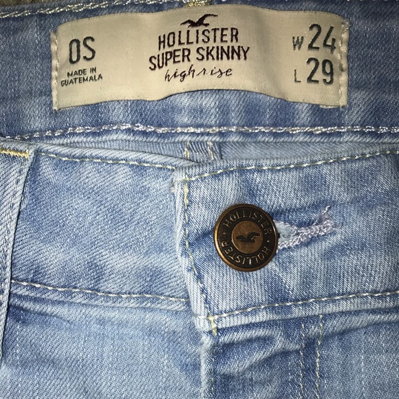 hollister super skinny high rise jeans - Picture 2 of 3